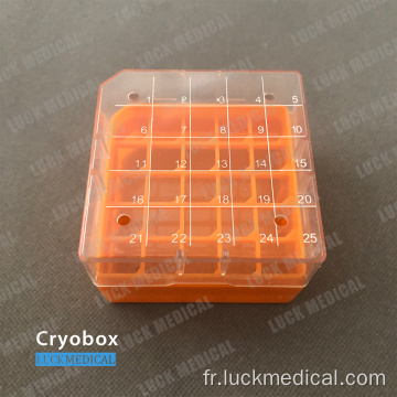 Cryo-box pour l&#39;utilisation de l&#39;anaysis de laboratoire